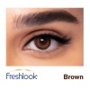 فرشلوک لنز رنگی Brown